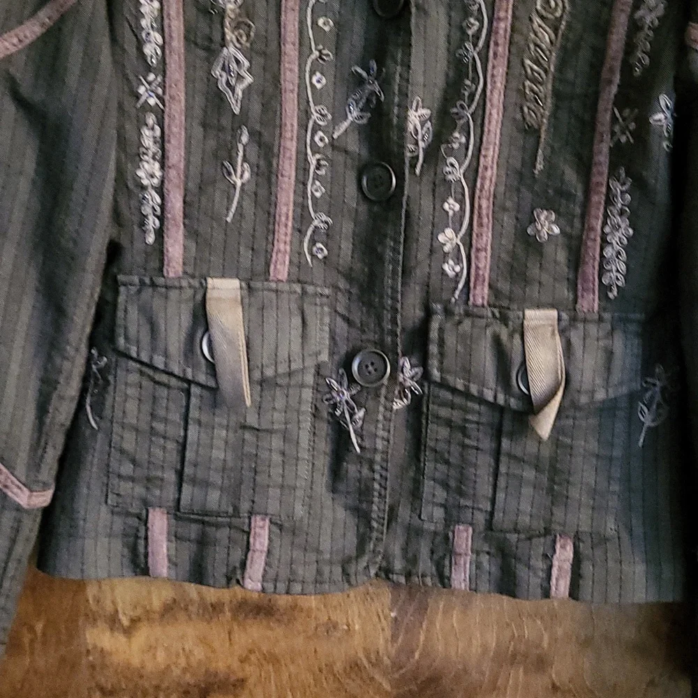 Conversation piece artsy jacket M - Picture 9 of 13